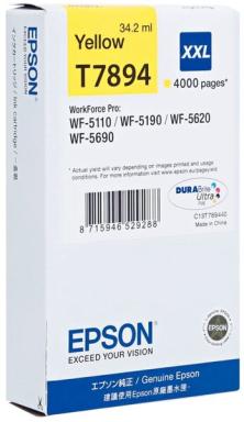 EPSON T7894 Größe XXL Gelb Tintenpatrone