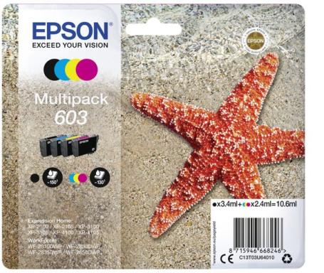 EPSON Tinte Multip.  1x3.4ml/3x2.4ml