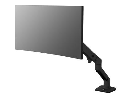 ERGOTRON HX Monitorarm in schwarzer Tischhalterung für Monitore bis 19,1kg