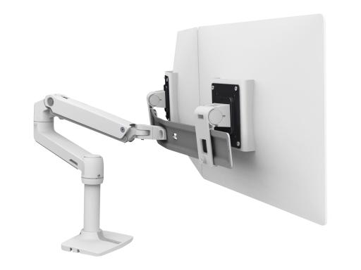 ERGOTRON LX dual direkt Tischhalterung weiss bis 63,5cm 25Zoll 0,9-5 kg.pro Dis