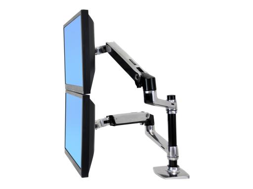 ERGOTRON LX redesign Dual Arm pole mount 2 TFT oder 1 TFT und 1 Notebook Arm pl