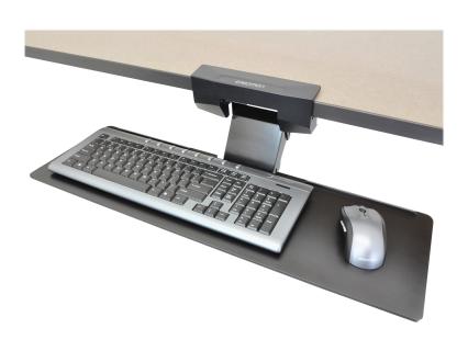ERGOTRON Tray Keyboard Retractable Black E-Coat