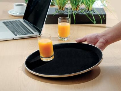 Antirutsch-Tablett TENNESSEE, Boden aus Fiberglas, Oberfläche aus Gummi