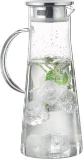 Glaskaraffe FARO m. Griff, Inh. 1,7 L Höhe 28,5 cm, Breite 11,7 cm