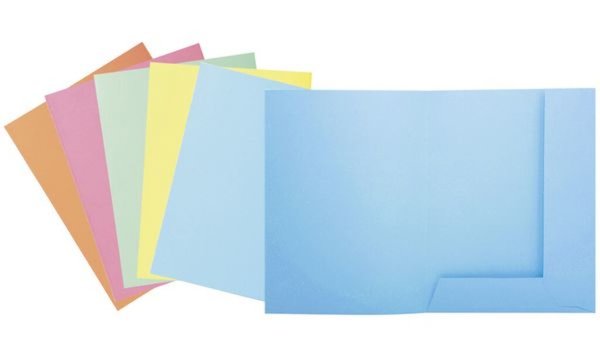 EXACOMPTA Aktendeckel SUPER 250, DI N A4, blau (83100064)