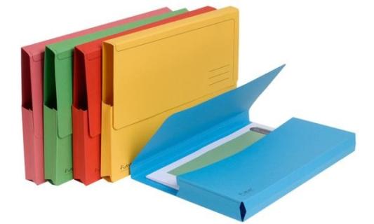 EXACOMPTA Dokumententasche FOREVER, DIN A4, farbig sortiert (8700647)