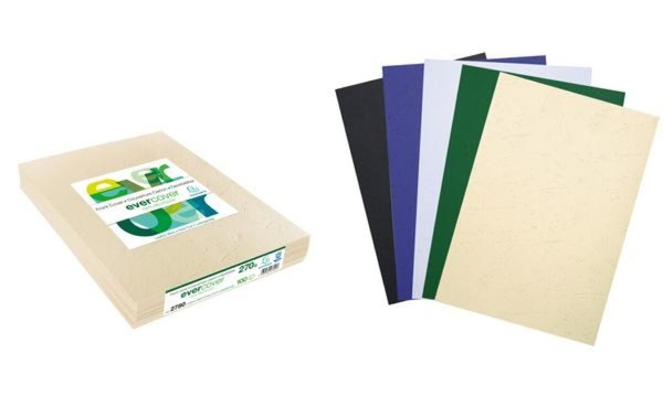 EXACOMPTA Einbanddeckel EVERCOVER, DIN A4, grün (332256573)