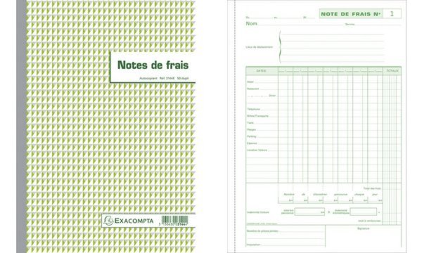EXACOMPTA Formularbuch Note de Fra is, 297 x 210 mm (8700057)
