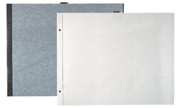 EXACOMPTA Schraubalbum-Einlagen, 36 0 x 285 mm, weiß (8701498)