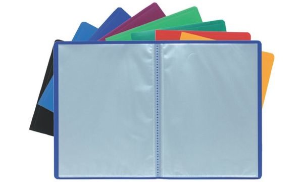 EXACOMPTA Sichtbuch, DIN A4, PP, 10 0 Hüllen, blau (8700367)