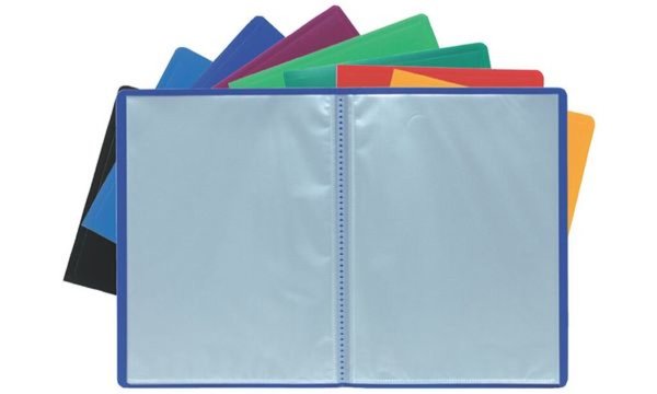 EXACOMPTA Sichtbuch, DIN A4, PP, 30 Hüllen, rot (8700360)