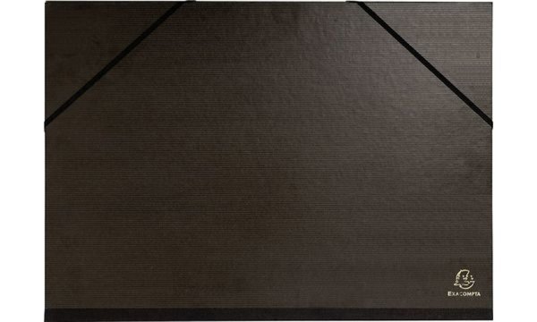 EXACOMPTA Zeichnungsmappe, 320 x 45 0 mm, Karton, schwarz (8700744)