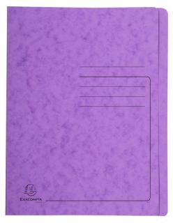 Schnellhefter Colorspan 355g, A4, violett, mit Beschriftungsfeld