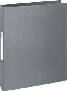 Ringbuch Teksto, DIN A4, 30 mm, 2 Ring 15 mm, grau