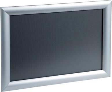 Wandplakatrahmen Aluminium/Acryl, DIN A4, vertikal oder horizontal,