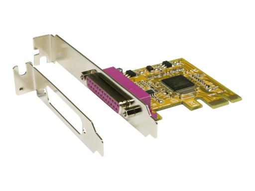 EXSYS PCI-EXPRESS KARTE 1P Parallel