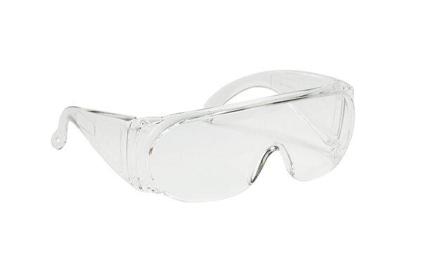 Ecobra Schutzbrille Universal Einscheiben 2 mm Bügelbrille mit