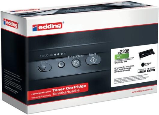 Edding Toner 2208 ersetzt HP 59X (CF259X), schwarz, für ca.