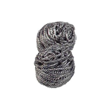 Edelstahlspirale "Spiralto" ca.18 g | 2 Stück/Pack Spiraltopfreiniger