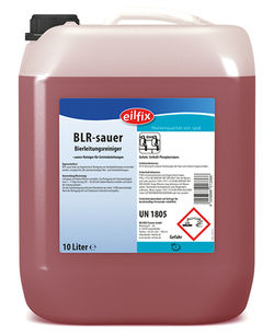 Eilfix® BLR-sauer, Getränkeleitungsreiniger | 5 Liter <br>Konzentrat für die desinfizierende, chemische Reinigung von Bier- und Getränkeleitungen. Chlorfrei und phosphatfrei.