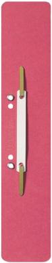 Einhänge-Heftstreifen, recycelter Karton, rot, Lochung 60 und 80 mm