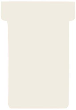 Einsteckkarten, 47x15mm, cremeweiß 170 g/qm, Größe 1