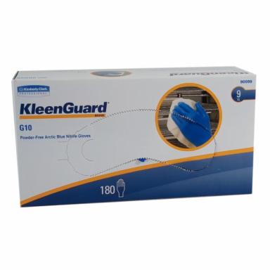 Einweghandschuhe Nitril puderfrei, "KLeen Guard® G10 Arctic", 180 Stück/Box | Größe XL <br>Schutzhandschuhe, 24 cm, AQL 2,5,  beidhändig tragbar