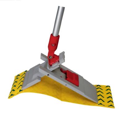 Einwegmopp Fast Wish 40 cm, Farbe gelb/blau | 10 Stückgeeignet für normale Klapphalter, Aufnahme: Taschen