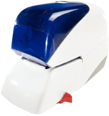 Elektrohefter 5050e weiss/blau Heftleistung: 50 Blatt