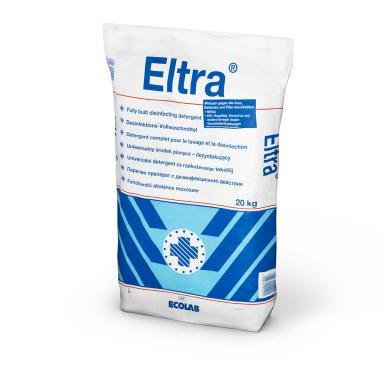 Eltra® | 20 kg <br>60°C Desinfektions-Vollwaschmittel für Medizinprodukte und biozide Anwendung (RKI (AB) und VAH/DGHM gelistet)<br>+++ BIOZIDPRODUKTE VORSICHTIG VERWENDEN. VOR GEBRAUCH STETS ETIKETT UND PRODUKTINFORMATIONEN LESEN +++