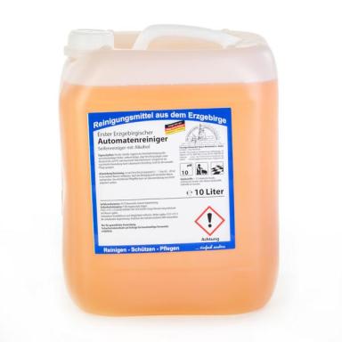 Erster Erzgebirgischer Automatenreiniger | 10 LiterSeifenreiniger mit Alkohol für die maschinelle Reinigung großer, wasserbeständiger Flächen
