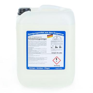 Erster Erzgebirgischer Feinsteinzeugreiniger | 10 Liter besonders für Steinzeugfliesen mit porösen Oberflächen
