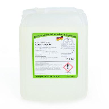 Erstes Erzgebirgisches Autoshampoo | 10 Liter <br>Universelles, neutrales Reinigungskonzentrat zur schonenden Reinigung in der manuelle Autowäsche