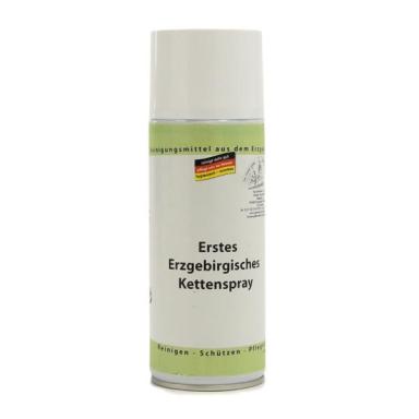 Erstes Erzgebirgisches Kettenspray | 400 ml Spraydose selbstständig tief durchdringendes Schmiermittel bis 300 °C