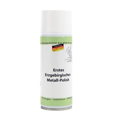 Erstes Erzgebirgisches Metall-Polish | 400 ml lösungsmittelfreies SchleifschaumSpray zum Reinigen und Polieren