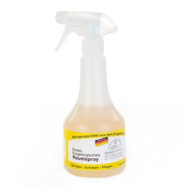 Erstes Erzgebirgisches Raumspray |  500 ml <br>Sprühflasche mit erfrischendem Desodorant auf Wasserbasis