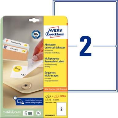 Etikett 199x143,5mm wiederablösb. (4734)