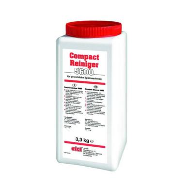 Etol Compactreiniger 5600 | 4 Dosen á 3 kg hochkonzentrierter, hygienischer Geschirrreiniger, stark hochalkalisch, stärkelösend, bleichend, für alle Wasserhärten