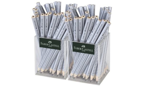 Image FABER-CASTELL_Bleistift_Jumbo_GRIP_silber_img1_4379667.jpg Image