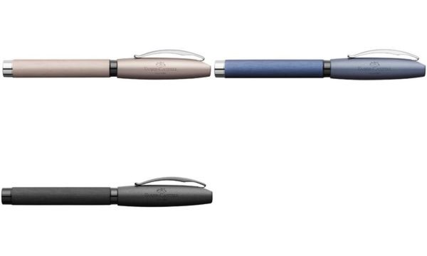 FABER-CASTELL Füllhalter Essentio A luminium, schwarz, EF (5661018)