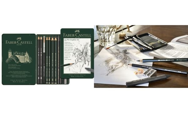 Image FABER-CASTELL_PITT_GRAPHITE_Set_kle_in_9-teiliges_img3_4380470.jpg Image