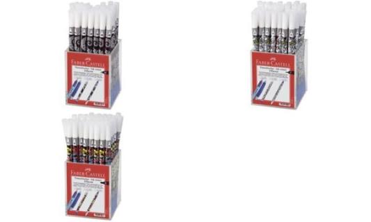 FABER-CASTELL Tintenlöscher, fein, F-Rundspitze, im Köcher (5660232)