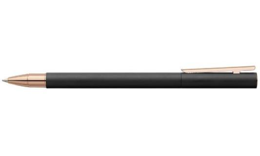 FABER-CASTELL Tintenroller NEO Slim Metall, schwarz/rosé (5661131)