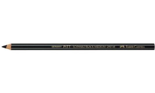 FABER-CASTELL Zeichenkohlestift PIT T MONOCHROME, hart (5660553)