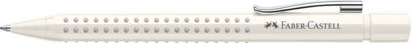 FABER CASTELL FABER-CASTELL Kugelschreiber GRIP 2010 weiß Schreibfarbe blau