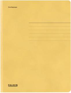 Dreiklappenmappe/Aktenmappe Manilakarton (RC) 320g/qm