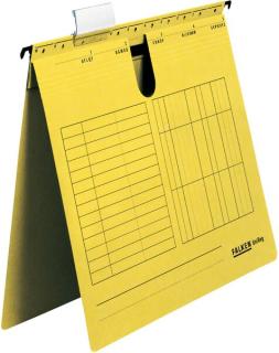 Hängehefter UniReg, gelb 230g/m²-Kraftkarton, kaufm. Heftung