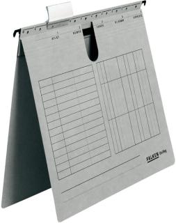 Hängehefter UniReg, grau 230g/m²-Kraftkarton, kaufm. Heftung
