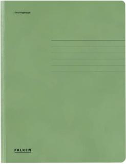 Dreiklappenmappe/Aktenmappe Manilakarton (RC) 320g/qm