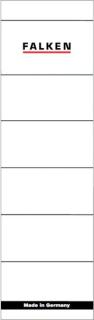 Falken Rückenschilder kurz/breit weiss 54x190mm 10 Stück